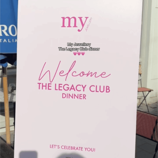 A video of a group of colleagues who were treated to a dinner in celebration of their 5 or 10 year work anniversary. You can see all the colleagues together and the warm atmosphere.